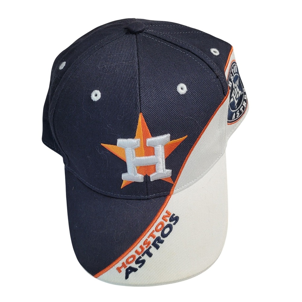 '47 Houston Astros Baseball Cap MLB OSFA Navy White Orange Embroidered Patch